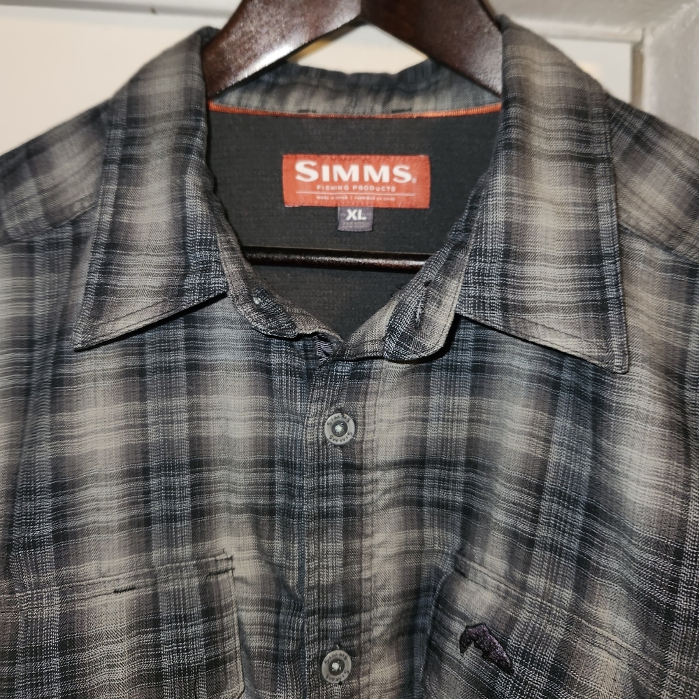 Simms thermal lined flannel
